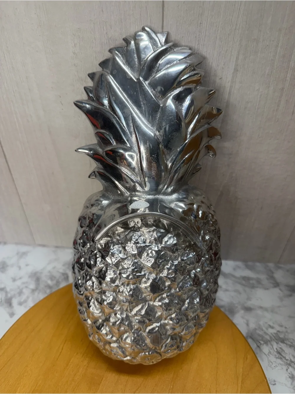 Mariposa Pineapple Decorative Serving Dish Candy Bowl Hawaiian Beach Theme
